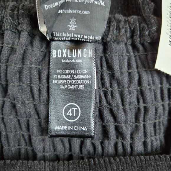 Star‎ Wars Rebel Icons Black Embroidered Toddler Girls Corduroy Overalls 4T New - Picture 9 of 9